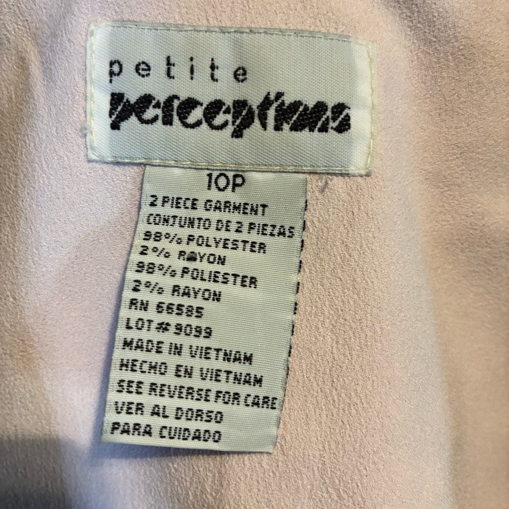 Perceptions Navy Blue Blazer With Subtle Pattern - image 4